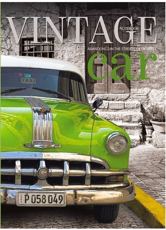 

Блокнот 80 л, 15*25, клетка, Green car, Зеленая машина, 17108, 2105 (17108)