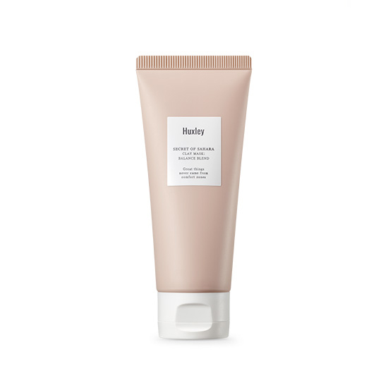 фото Маска для лица с тремя видами глины huxley clay mask balance blend