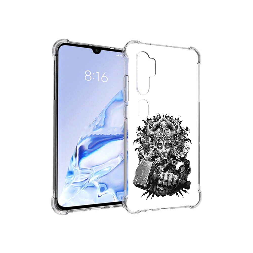 

Чехол MyPads Tocco для Xiaomi Mi Note 10 Pro злой тор (PT140314.290.363), Прозрачный, Tocco
