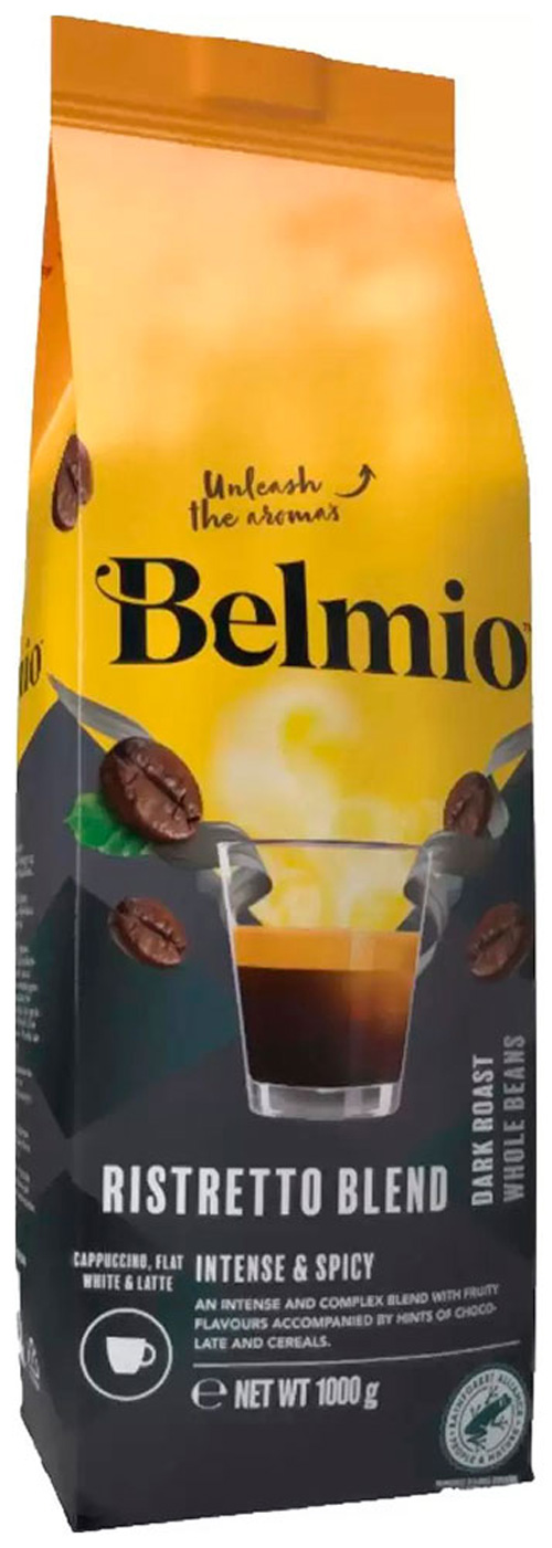 фото Кофе в зернах belmio beans ristretto blend, 1000 г