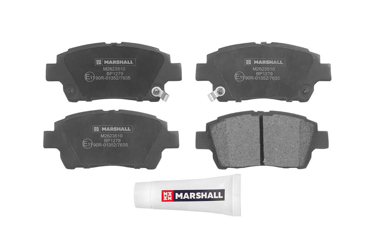 

Тормозные колодки MARSHALL Autoparts передние дисковые M2623510, M2623510