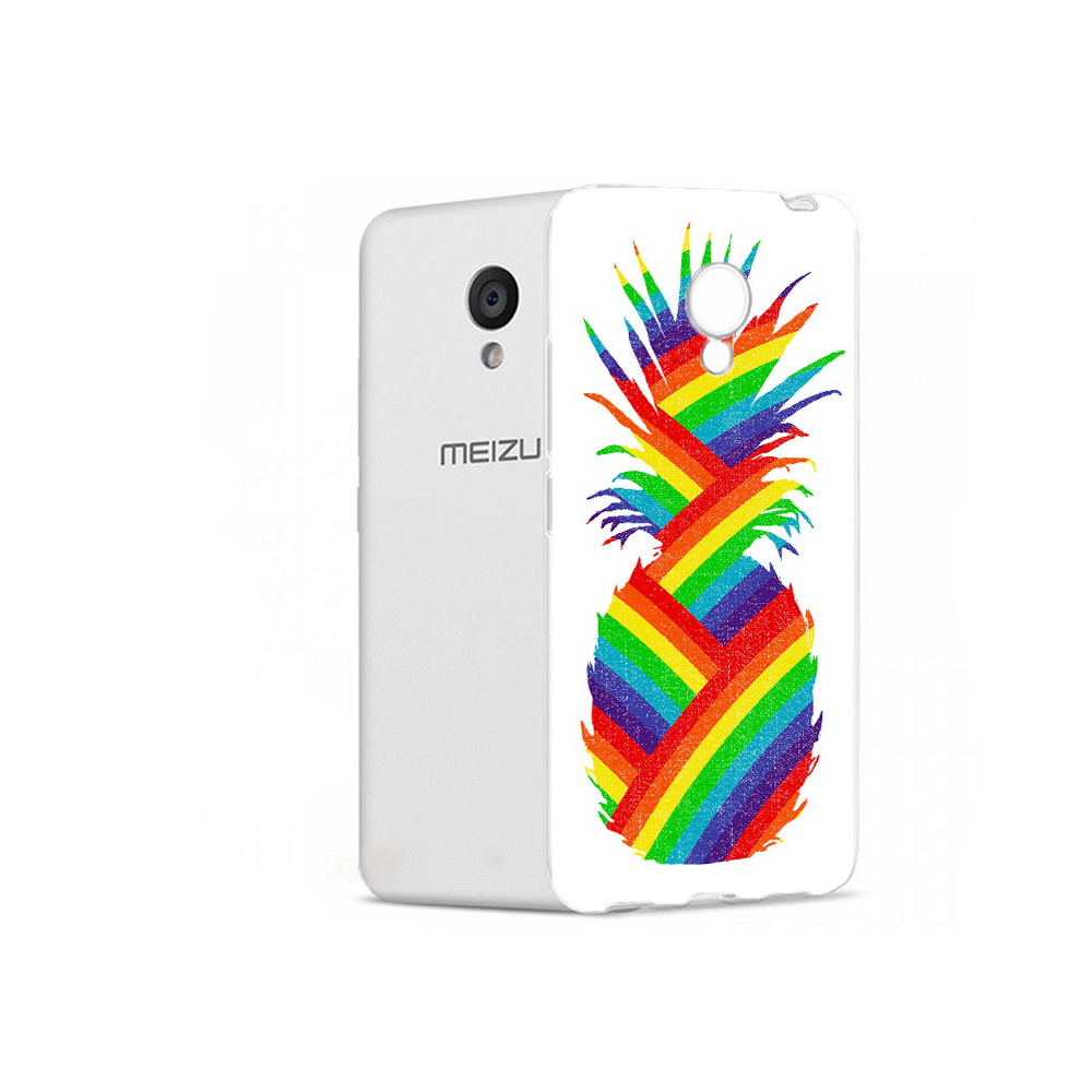 

Чехол MyPads Tocco для Meizu M5 радужный ананас (PT62224.82.566), Прозрачный, Tocco
