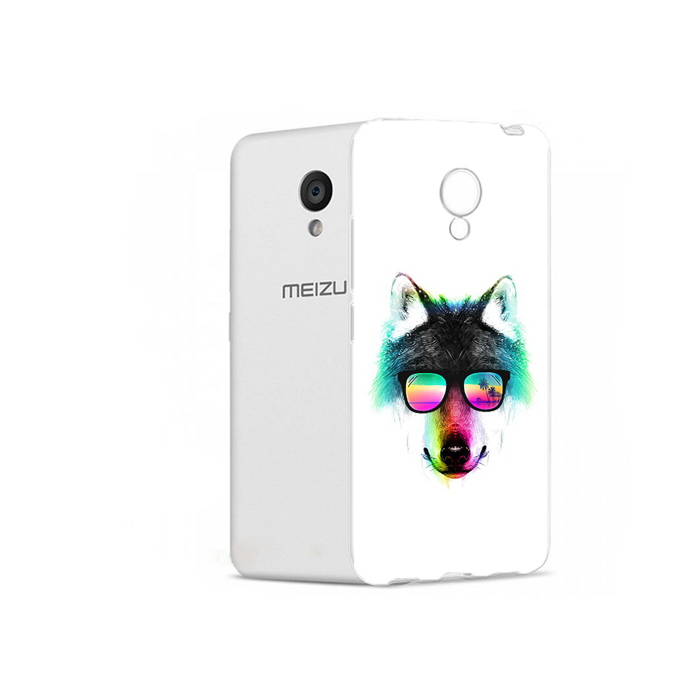 

Чехол MyPads Tocco для Meizu M5 радужный волк (PT62224.82.567), Прозрачный, Tocco