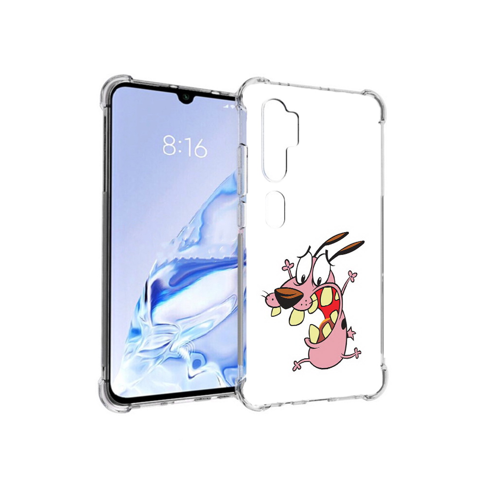 

Чехол MyPads Tocco для Xiaomi Mi Note 10 Pro зубастый бобик (PT140314.290.371), Прозрачный, Tocco