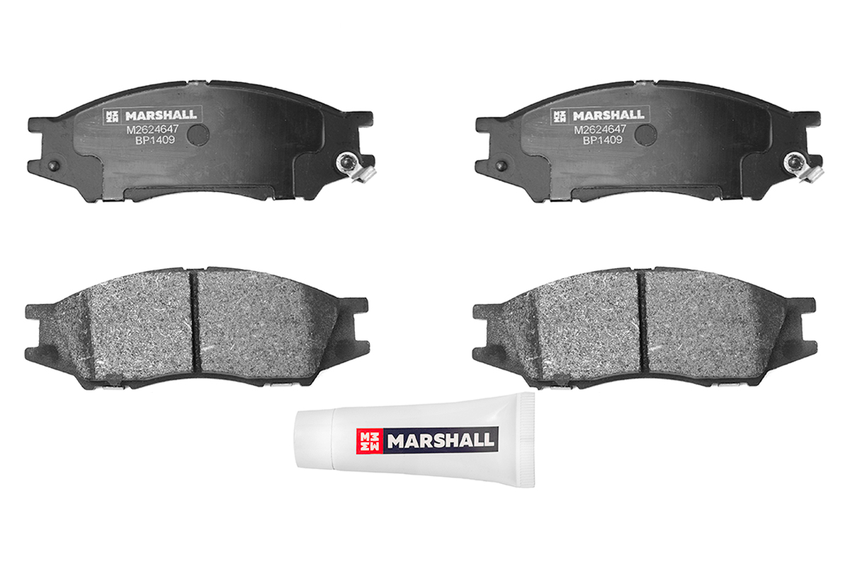 

Тормозные колодки MARSHALL Autoparts передние дисковые M2624647, M2624647