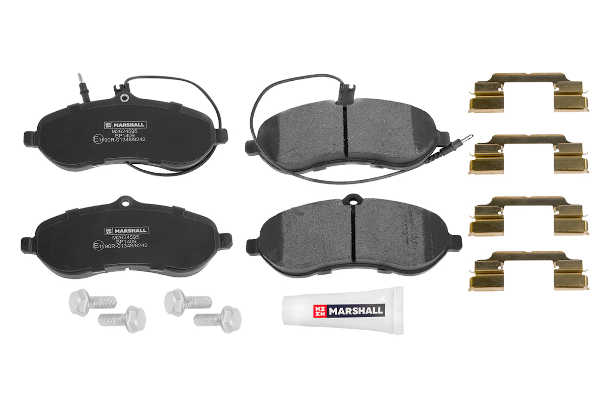 

Тормозные колодки MARSHALL Autoparts передние дисковые M2624595, M2624595