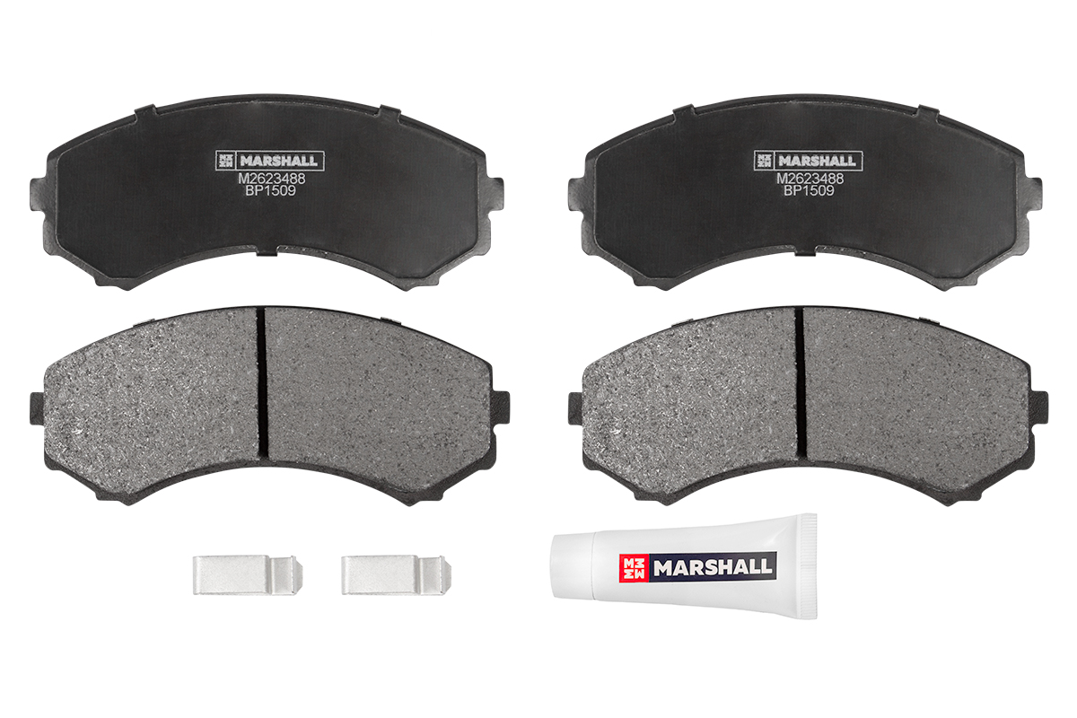 

Тормозные колодки MARSHALL Autoparts передние дисковые M2623488, M2623488