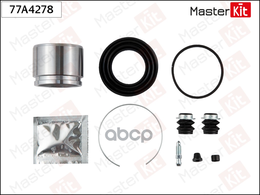 

MASTERKIT Ремк-т суппорта MASTERKIT 77A4278 + поршень TOYOTA CAMRY IV, V 07-96->11-06, MIT