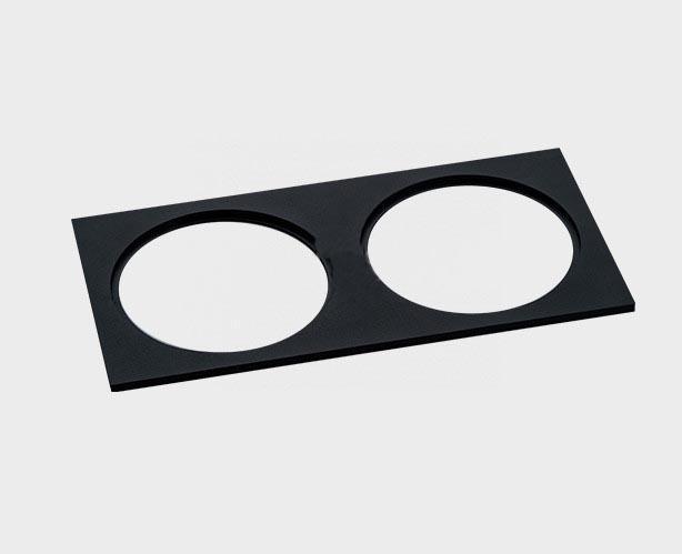 

Рамка декоративная Italline IT06-6016 black FR2, Черный, IT06-6016 black FR2