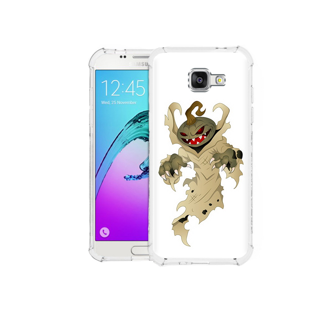 

Чехол MyPads Tocco для Samsung Galaxy A5 (2016) призрак хэллоуина (PT25252.581.555), Прозрачный, Tocco