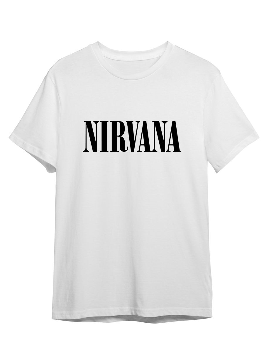 

Футболка унисекс СувенирShop Nirvana/Нирвана/Кобейн 9N белая 3XL (56-58), "Nirvana/Нирвана/Кобейн" 9N