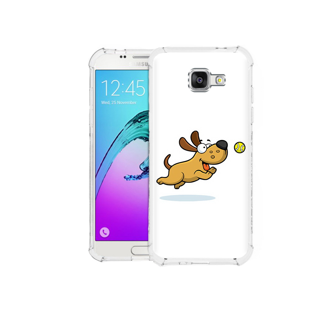 

Чехол MyPads Tocco для Samsung Galaxy A5 (2016) пёсик (PT25252.581.563), Прозрачный, Tocco