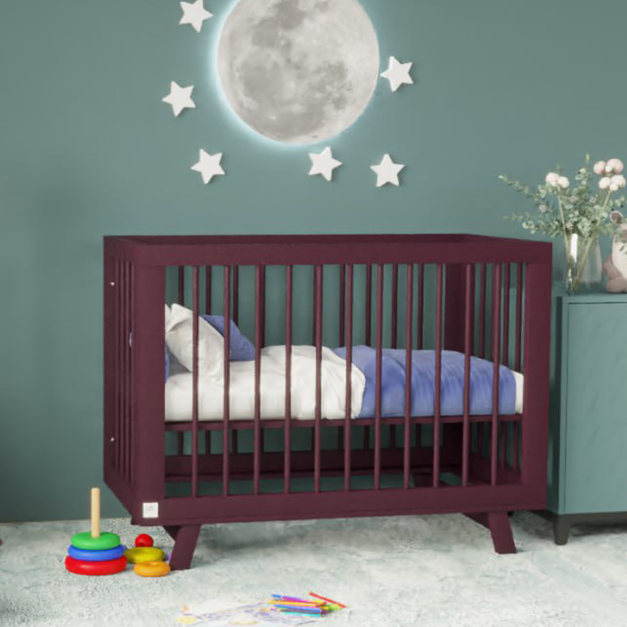 

Кроватка для новорожденного Lillaland Aria Italian Plum, Фиолетовый, Aria