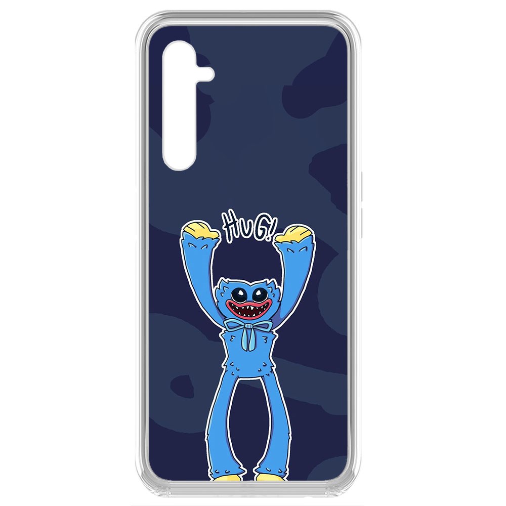 

Чехол-накладка Krutoff Clear Case Хаги Ваги Обнимашки для Realme 6 Pro