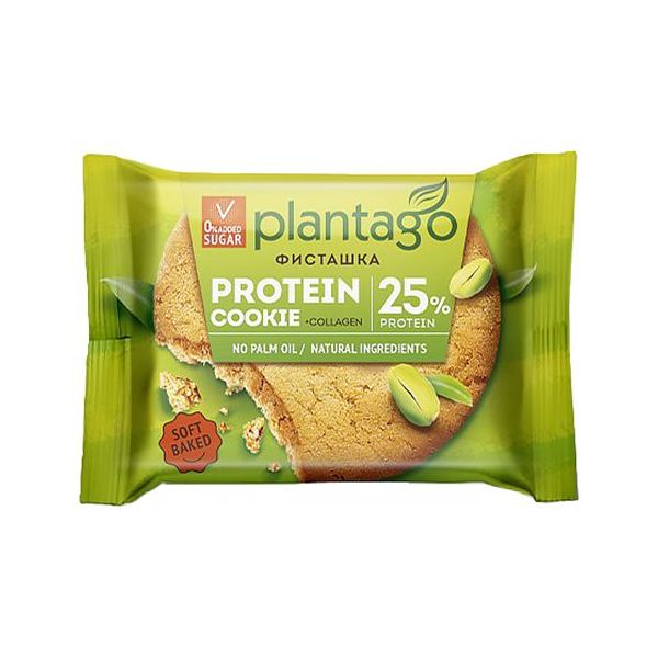 

Печенье Plantago протеиновое фисташка 40 г