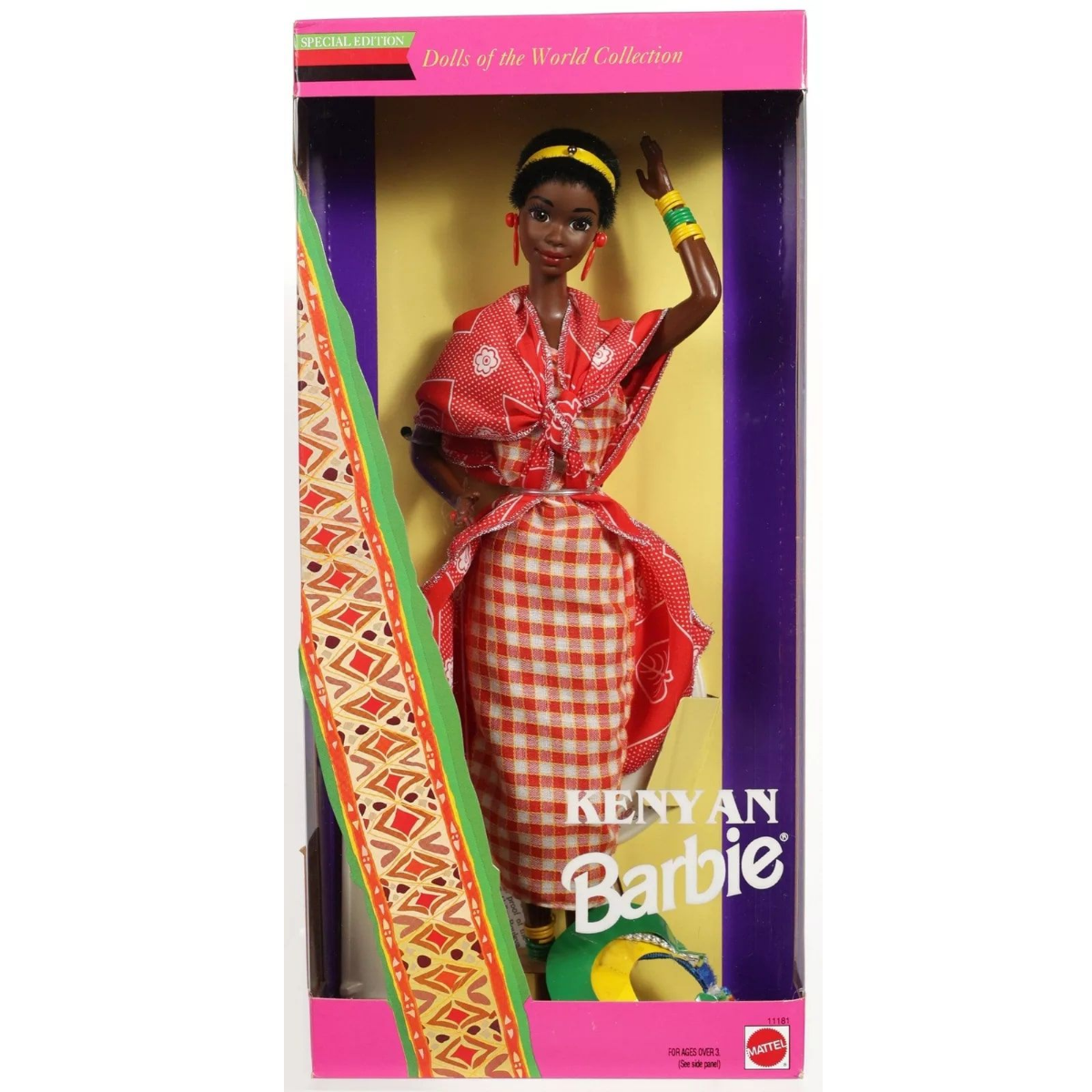 

Кукла Барби коллекционная Barbie Dolls of the World Collection Kenyan 1993
