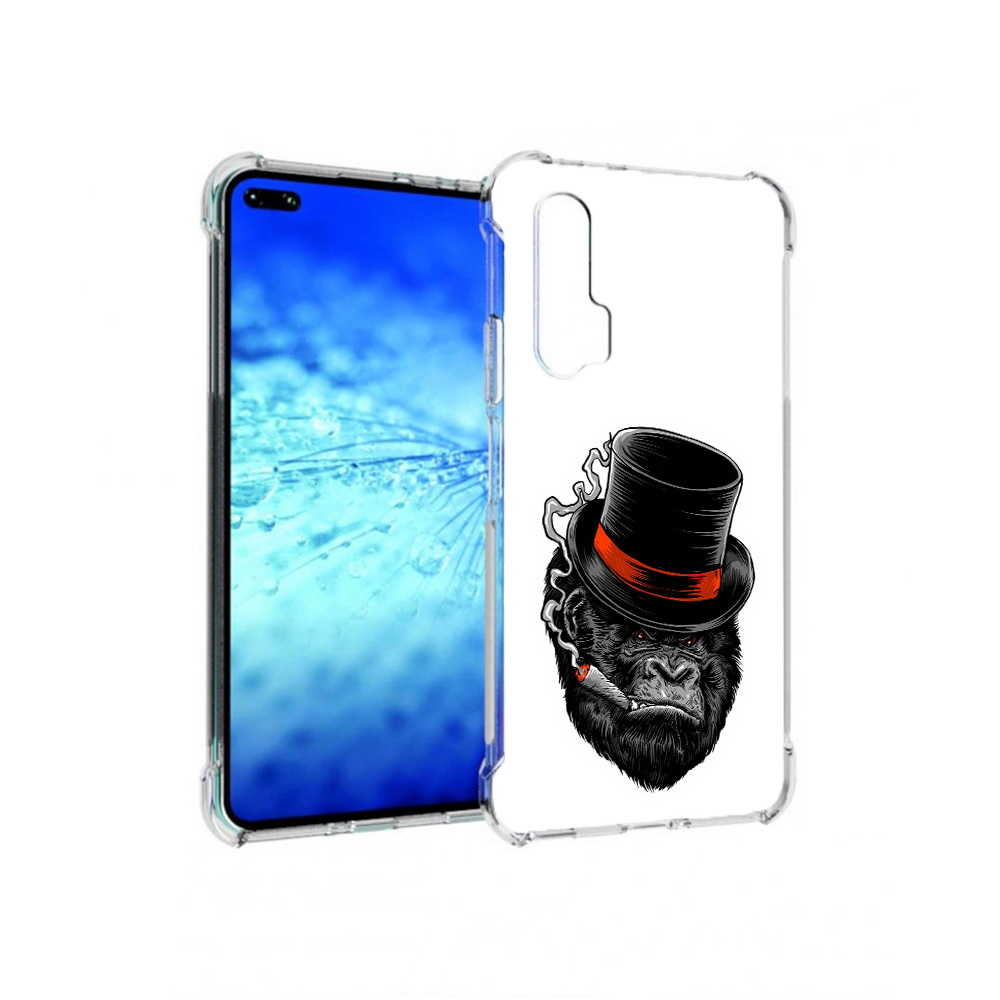 

Чехол MyPads Tocco для Huawei View 30 Pro дизайнерская горилла (PT145237.17.431), Прозрачный, Tocco