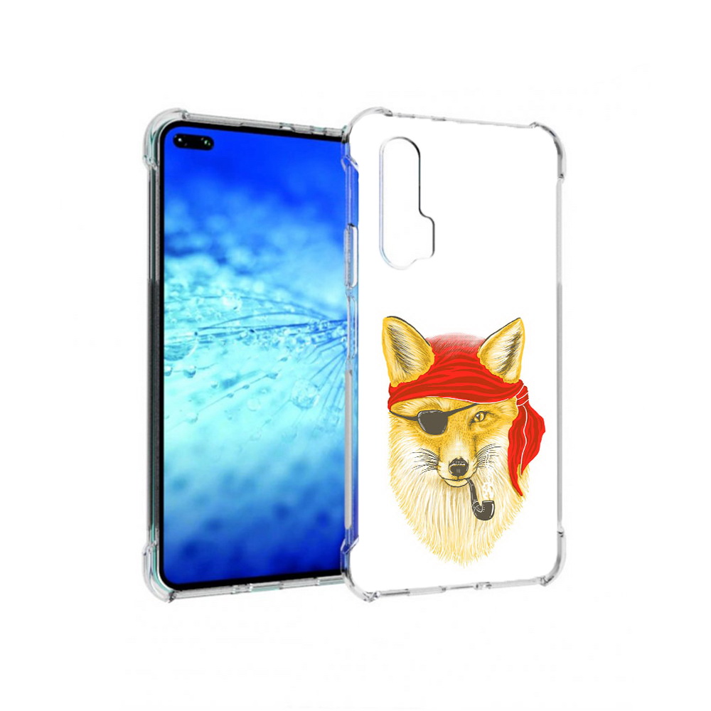 

Чехол MyPads Tocco для Huawei View 30 Pro лиса-пират (PT145237.17.440), Прозрачный, Tocco