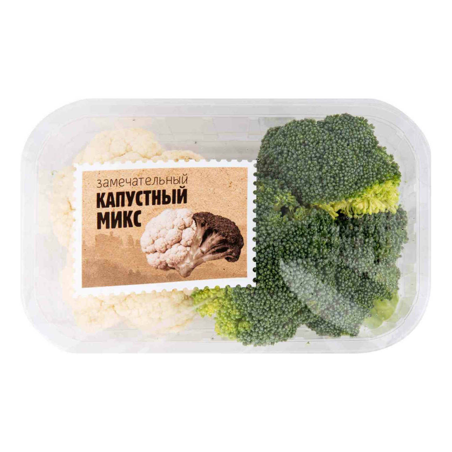 

Капуста брокколи + цветная микс 300 г
