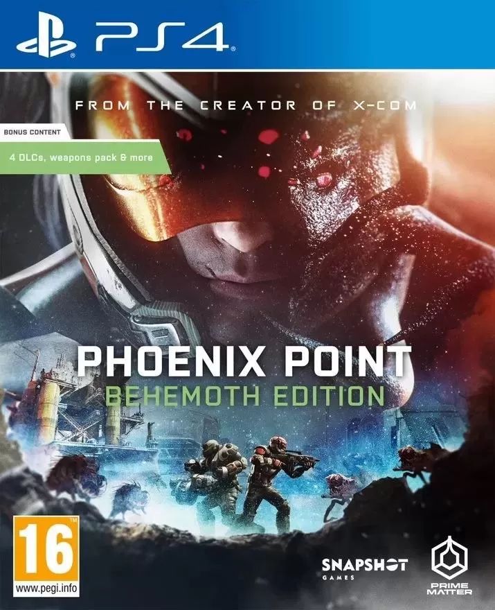 Игра Phoenix Point: Behemoth Edition для PS4