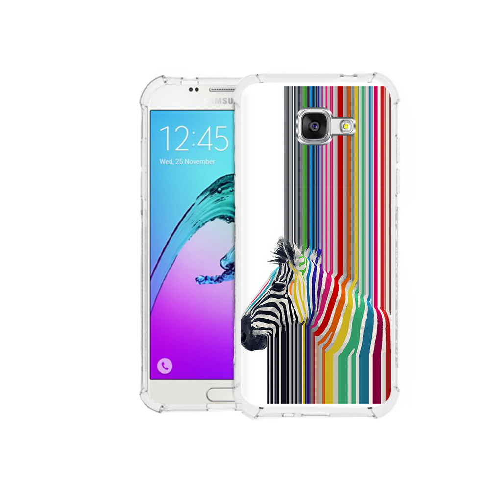 

Чехол MyPads Tocco для Samsung Galaxy A5 (2016) радужная зебра (PT25252.581.565), Прозрачный, Tocco
