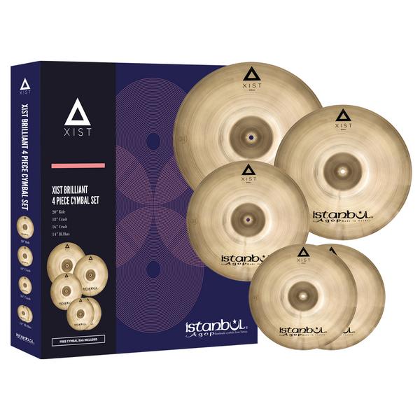 Тарелки Istanbul Agop Xist Brilliant 4 Pice Cymbal Set