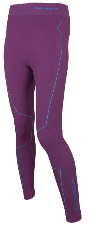 фото Термобелье женское brubeck леггинсы thermo nilit heat фиолетовые m