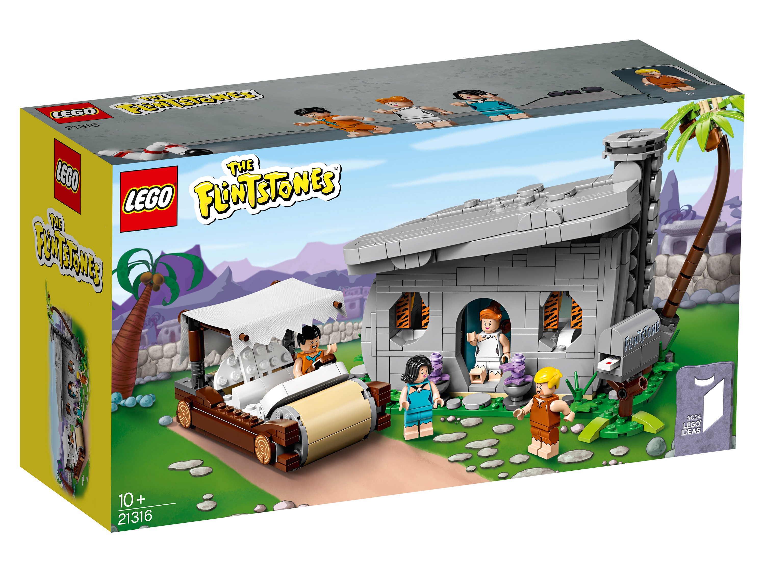

Конструктор LEGO Ideas Флинтстоуны 21316, 748 деталей