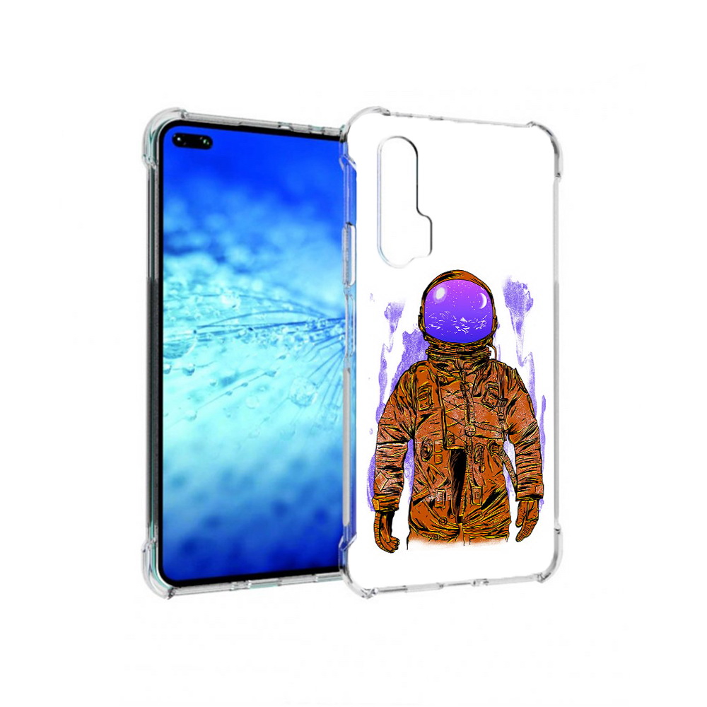 

Чехол MyPads Tocco для Huawei View 30 Pro нарисованный мужчина в скафандре, Прозрачный, Tocco