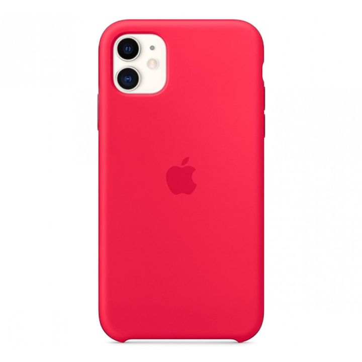 Чехол для Apple iPhone 11 Silicone Case (Красный)