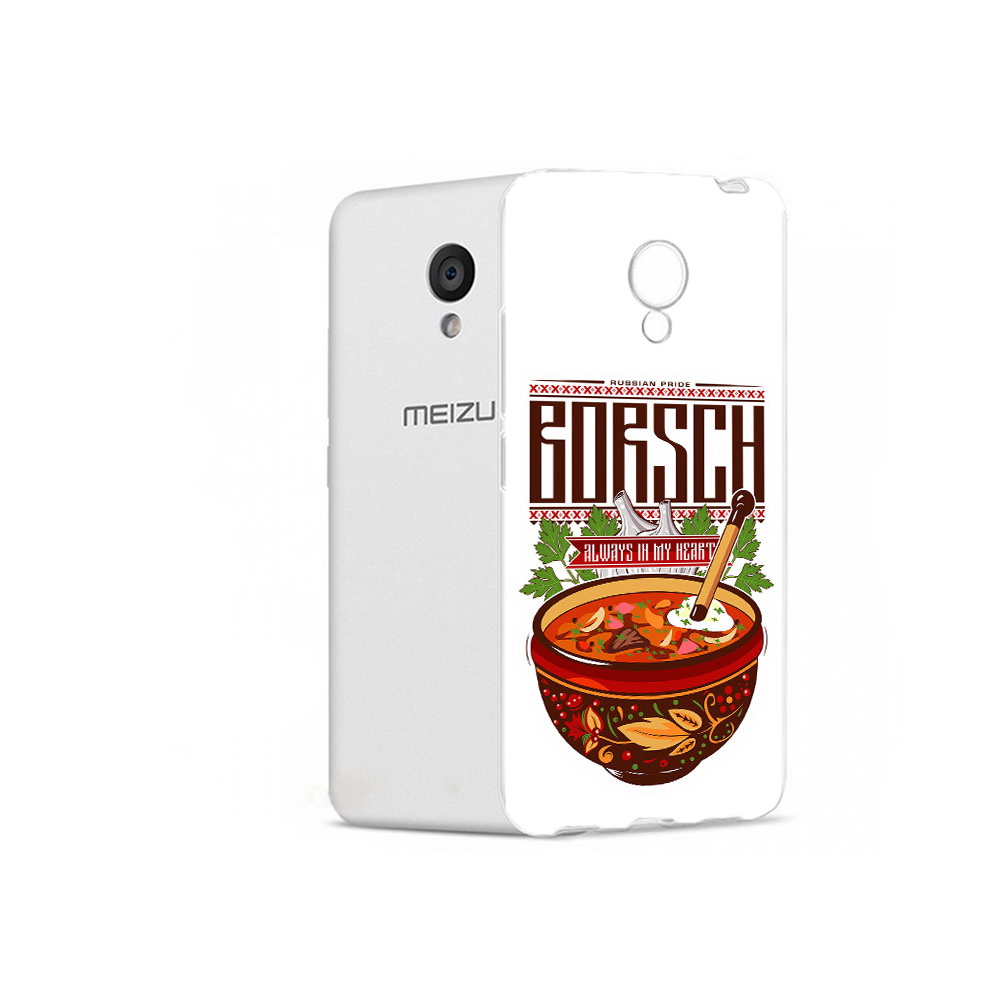 

Чехол MyPads Tocco для Meizu M5 русский борщ (PT62224.82.589), Прозрачный, Tocco