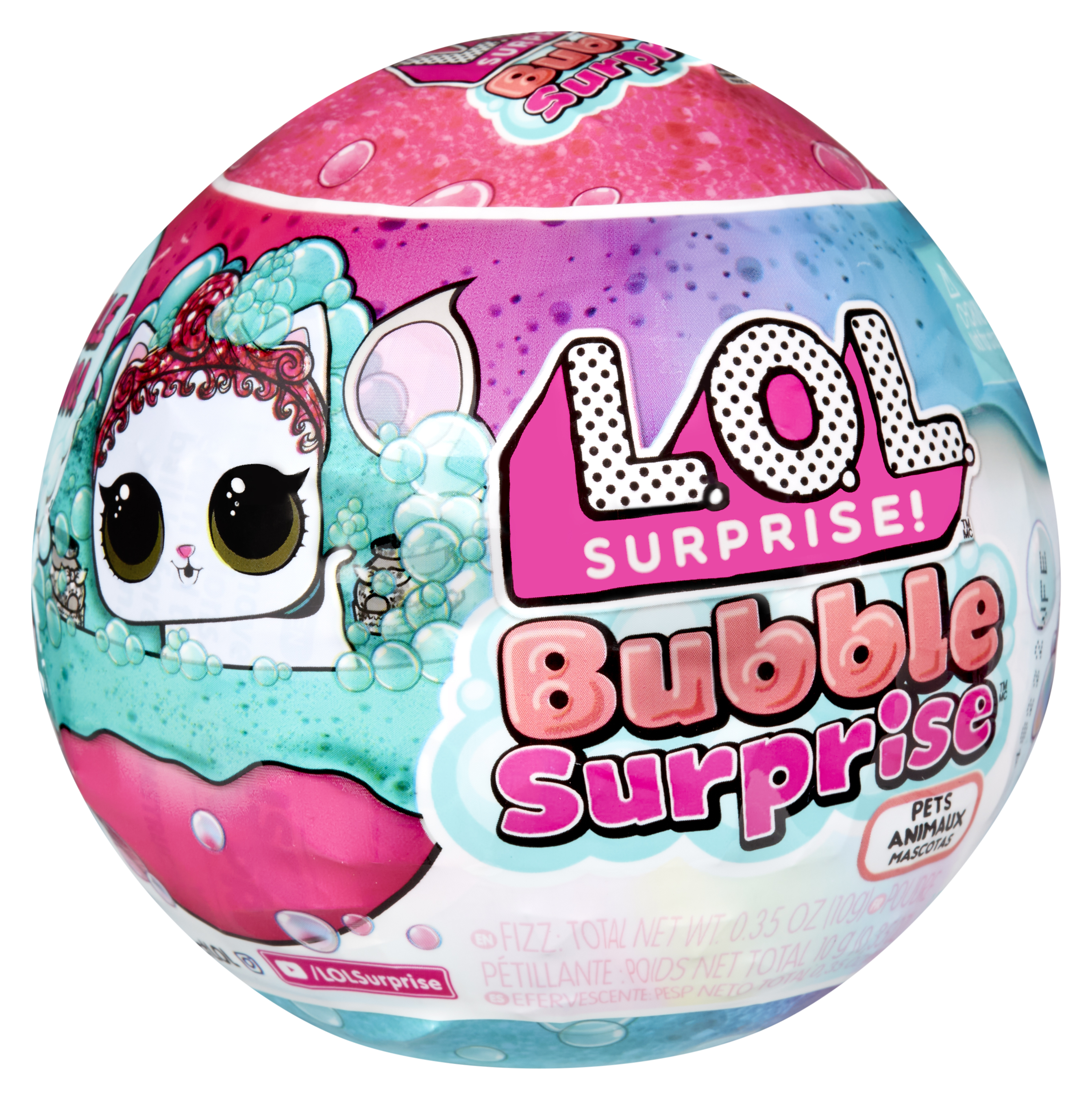 Кукла в шаре Питомец Bubble с аксессуарами L.O.L. SURPRISE! осколки разбитого сердца