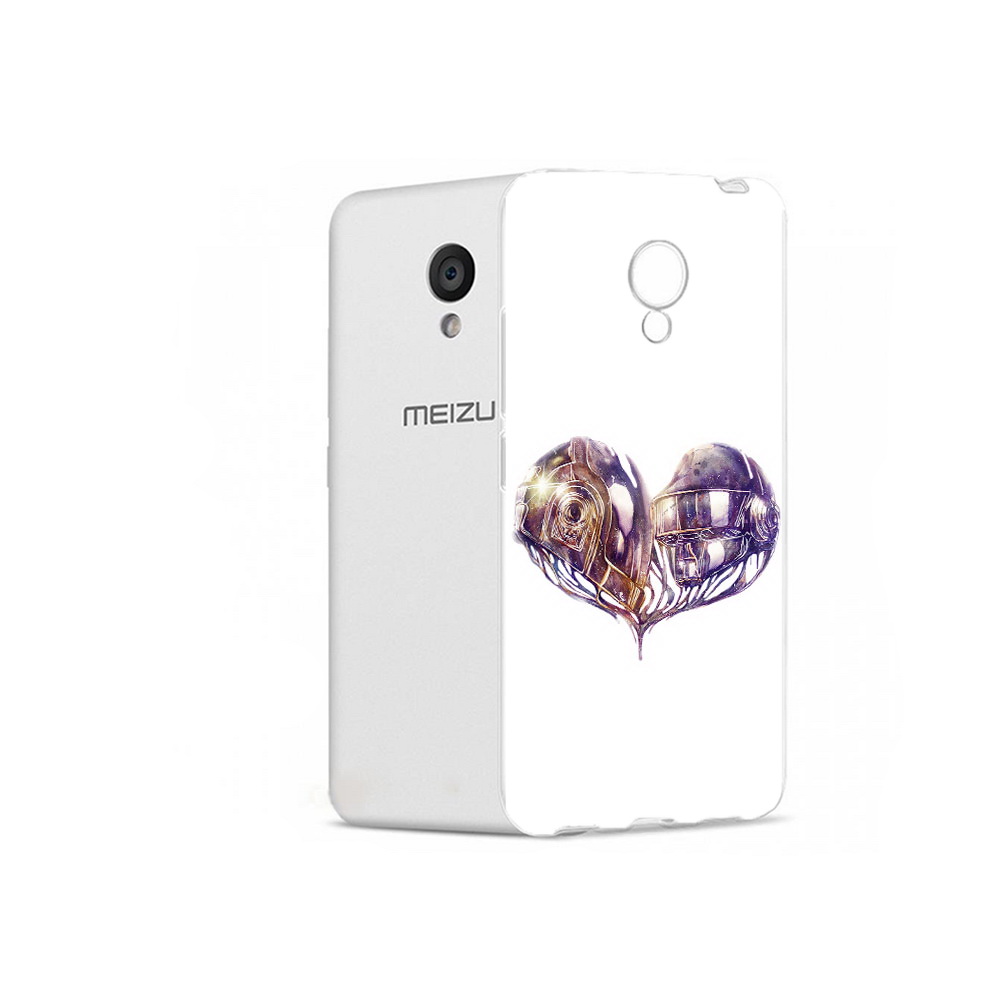 

Чехол MyPads Tocco для Meizu M5 сердце абстракция (PT62224.82.596), Прозрачный, Tocco