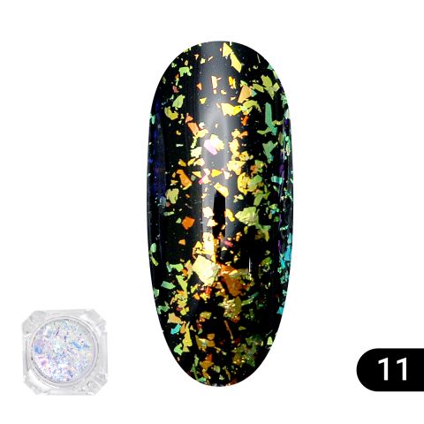 

Втирка для ногтей Color Foil, Global Fashion 07