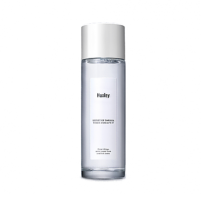 фото Увлажняющий тонер для всех типов кожи лица huxley secret of sahara toner extract it