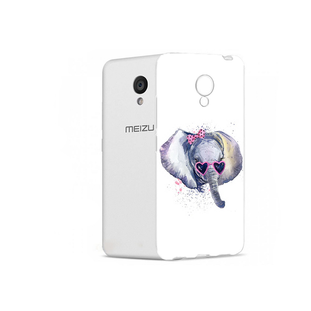 

Чехол MyPads Tocco для Meizu M5 слоник в очках (PT62224.82.608), Прозрачный, Tocco