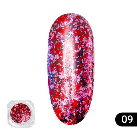 

Втирка для ногтей Fire Works, Global Fashion 07
