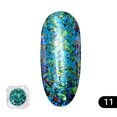 

Втирка для ногтей Diamond Foil, Global Fashion 03
