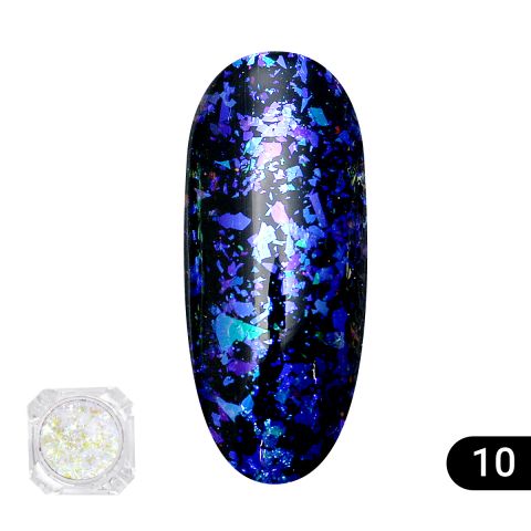

Втирка для ногтей Color Foil, Global Fashion 11