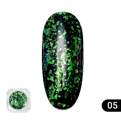 

Втирка для ногтей Diamond Foil, Global Fashion 11