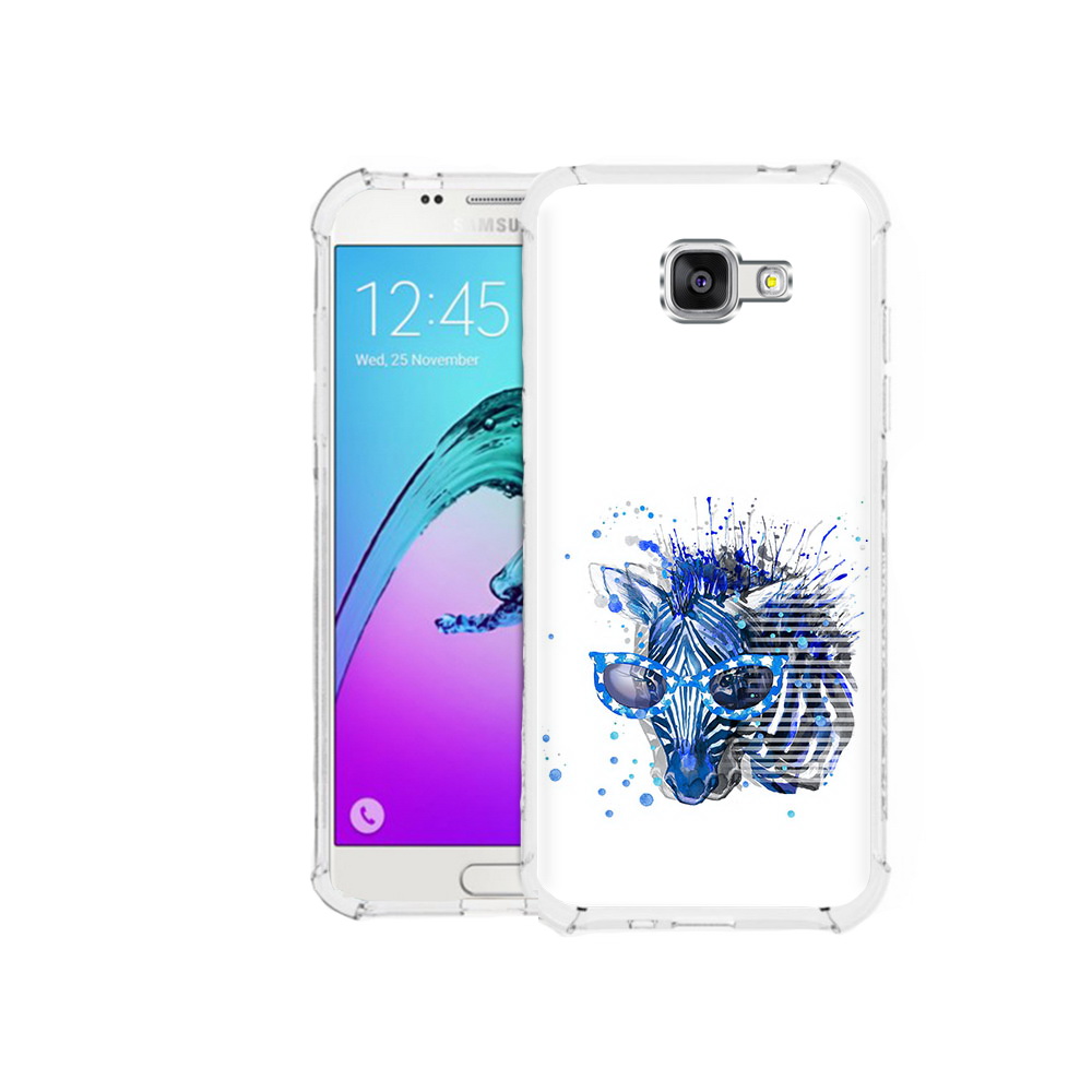 

Чехол MyPads Tocco для Samsung Galaxy A5 (2016) расплывчатая зебра (PT25252.581.577), Прозрачный, Tocco