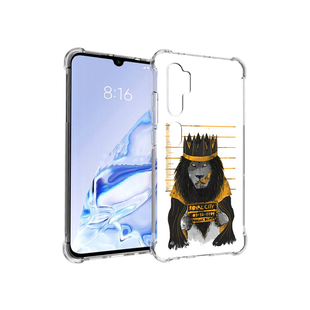 

Чехол MyPads Tocco для Xiaomi Mi Note 10 Pro лев в законе (PT140314.290.435), Прозрачный, Tocco