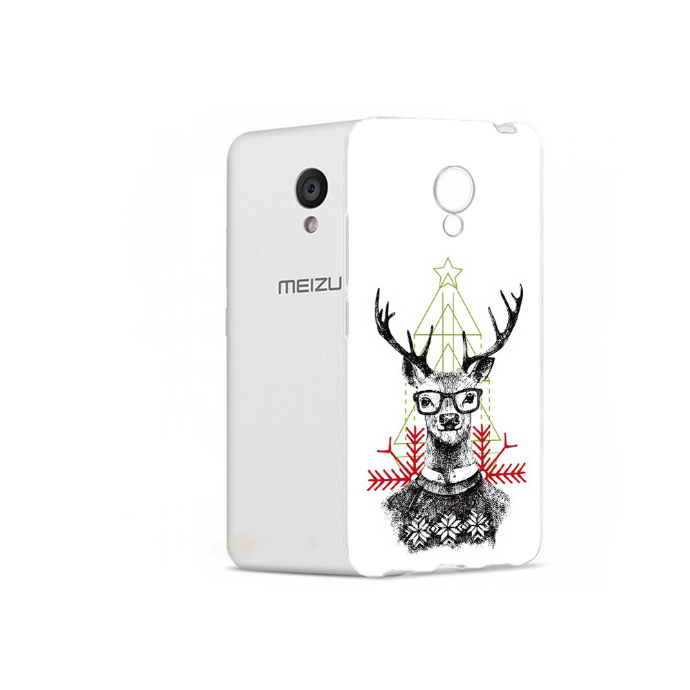 

Чехол MyPads Tocco для Meizu M5 умный олень (PT62224.82.652), Прозрачный, Tocco