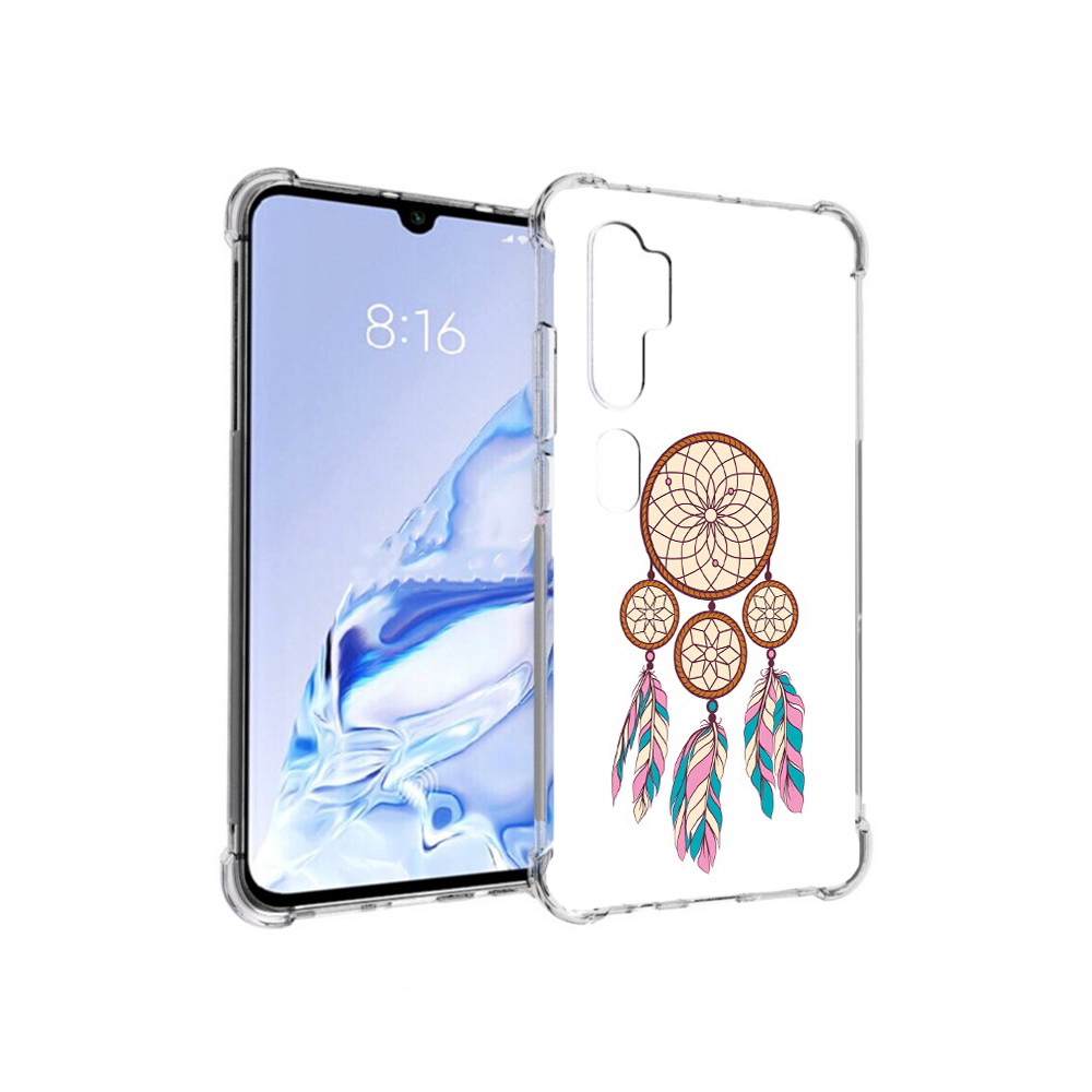 

Чехол MyPads Tocco для Xiaomi Mi Note 10 Pro ловец снов бежевый (PT140314.290.442), Прозрачный, Tocco