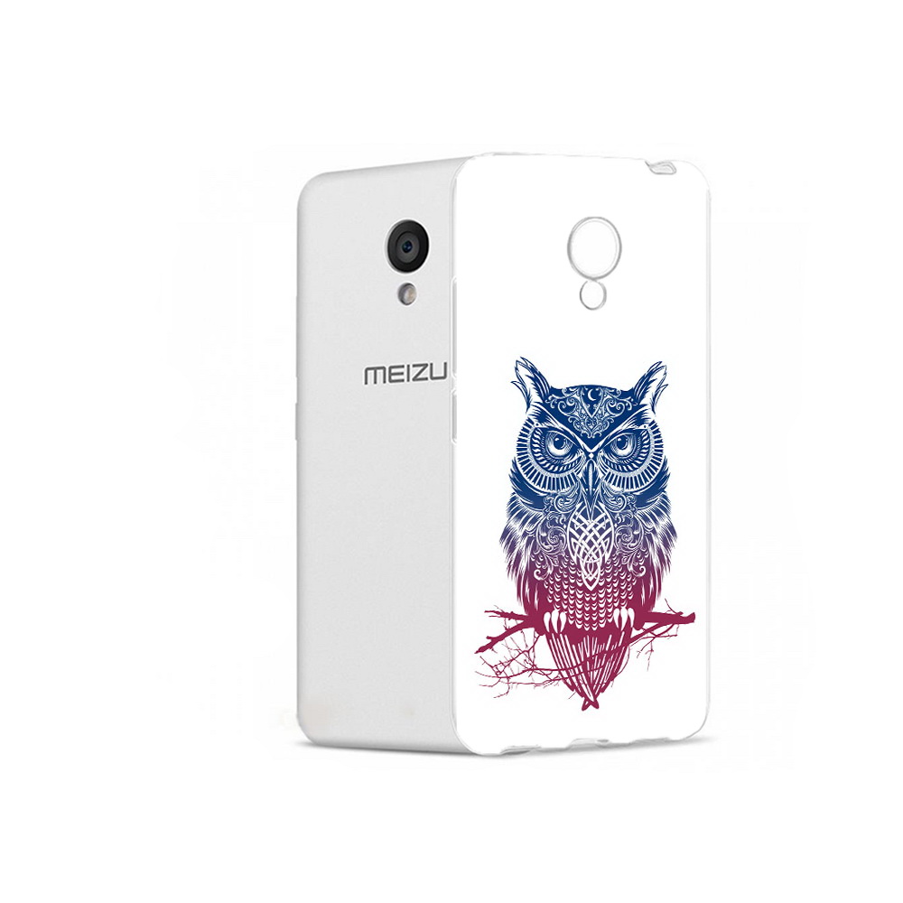 

Чехол MyPads Tocco для Meizu M5 хиппи сова (PT62224.82.664), Прозрачный, Tocco