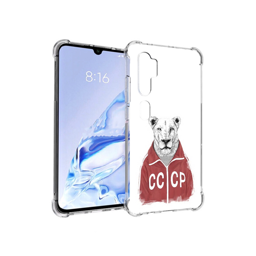 

Чехол MyPads Tocco для Xiaomi Mi Note 10 Pro львица ссср (PT140314.290.450), Прозрачный, Tocco