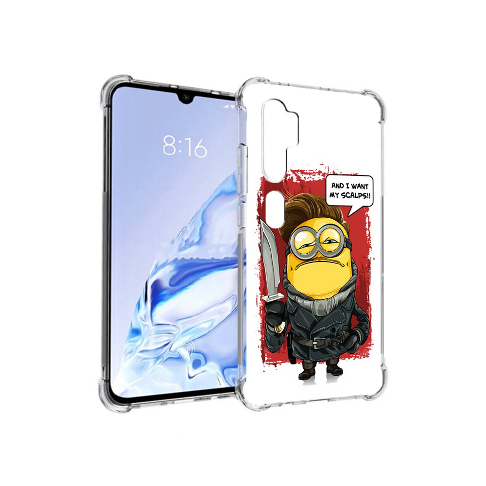 

Чехол MyPads Tocco для Xiaomi Mi Note 10 Pro миньон убийца (PT140314.290.477), Прозрачный, Tocco