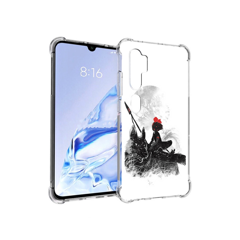 

Чехол MyPads Tocco для Xiaomi Mi Note 10 Pro мононоке (PT140314.290.481), Прозрачный, Tocco