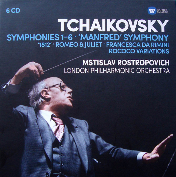 MSTISLAV ROSTROPOVICH - Tchaikovsky: Symphonies 1-6 / Manfred Symphony / Francesca Da Rimi