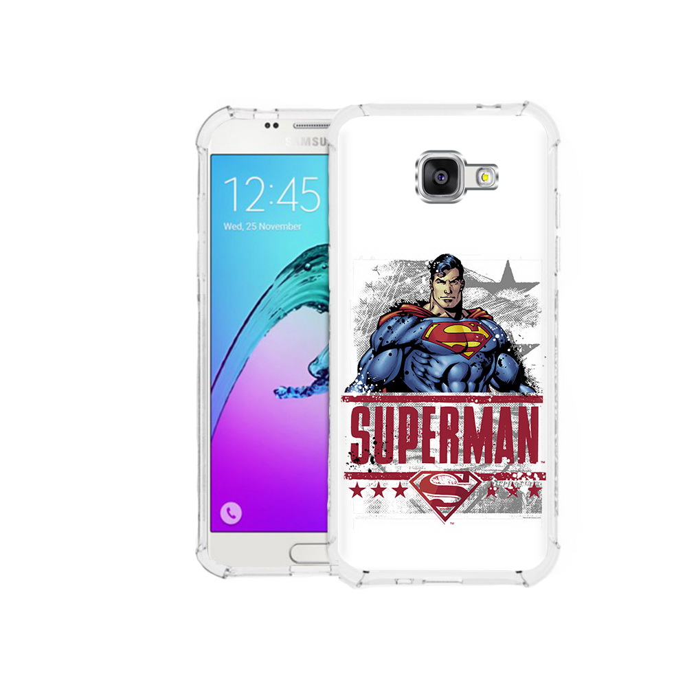 

Чехол MyPads Tocco для Samsung Galaxy A5 (2016) рисунок супермен (PT25252.581.583), Прозрачный, Tocco